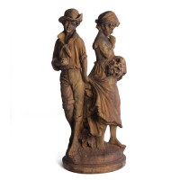 First Love Fiberglass Resin Indoor/Outdoor Garden Statue