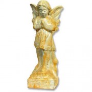 Over Seeing Angel 19in. - Fiberglass Resin - Indoor/Outdoor Statue
