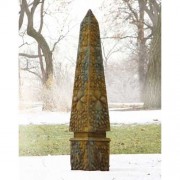 Venetian Obelisk 72in. Fiberglass Resin Indoor/Outdoor Garden