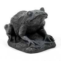 Pond Frog Fiberglass Resin Indoor/Outdoor Garden Statue/Sculpture
