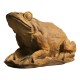 Pond Frog Fiber Stone Resin Indoor/Outdoor Garden Statue/Sculpture -  - FS8587