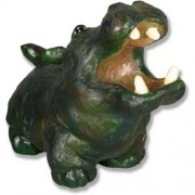 Molly Hippo Birdfeeder 10in. Fiberglass Resin - Indoor/Outdoor Statue