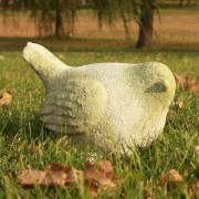 Barn Bird Feeding - Fiberglass Resin - Indoor/Outdoor Garden Statue