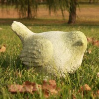 Barn Bird Feeding - Fiberglass Resin - Indoor/Outdoor Garden Statue