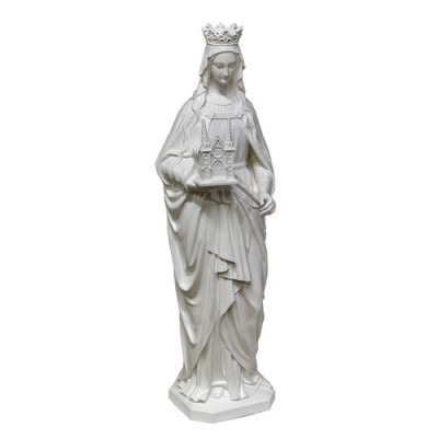 Saint Hedwig 60in. High Fiberglass Indoor/Outdoor Garden -  - F2320
