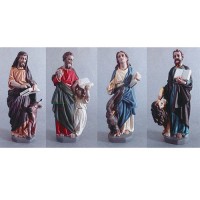 Evangelists Set Of 4 - Lightweight Fiberglass Resin Indoor/Outdoor Church Statuary Evangelists Set Of 4 - Lightweight Fiberglass Resin Indoor/Outdoor Church Statuary