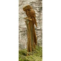 Maccau On Perch 52 Fiberglass Resin Indoor/Outdoor Garden Statue