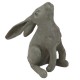 Perky Rabbit - Fiber Stone Resin - Indoor/Outdoor Statue/Sculpture -  - FS8672
