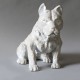 Fido 8in. - Fiber Stone Resin - Indoor/Outdoor Garden Statue/Sculpture -  - FS8273