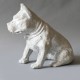 Fido 8in. - Fiber Stone Resin - Indoor/Outdoor Garden Statue/Sculpture -  - FS8273
