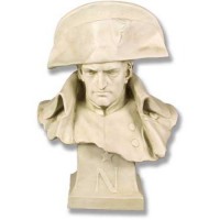 Napoleon Winter Bust Fiberglass Resin Indoor/Outdoor Statue/Sculpture
