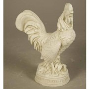 French Chicken 9.5in. - Fiberglass Resin - Indoor/Outdoor Statue
