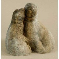 Seal / Cub 10in. - Fiberglass Resin - Indoor/Outdoor Garden Statue