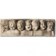Seven Notes-Small 19in. W Lightweight Fiberglass Resin Indoor/Outdoor Garden Plaque