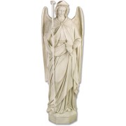 Saint Raphael The Archangel Lightweight Fiberglass Resin Indoor/Outdoor Statue