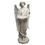 Angel's Gift 60in. - Lightweight Fiberglass Resin - Indoor/Outdoor Church Statuary