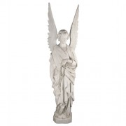 Incense Angel Left Handed Fiberglass Resin Indoor/Outdoor Garden