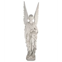 Incense Angel Left Handed Fiberglass Resin Indoor/Outdoor Garden