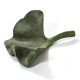 Ginko Leaf 11in. Wide Fiber Stone Resin Indoor/Outdoor Garden Statue -  - FS333346