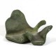 Ginko Leaf 11in. Wide Fiber Stone Resin Indoor/Outdoor Garden Statue -  - FS333346