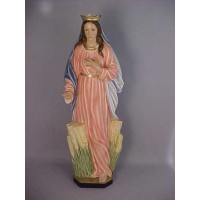 Madonna Of The Prairie 62" - Fiberglass Resin Indoor/Outdoor Garden Statue