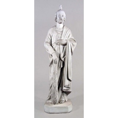 Saint Jude (For Garden) 36in. - Fiberglass Resin - Outdoor Statue -  - F9130