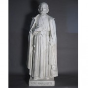 Father Marquette - Lightweight Fiberglass Resin - Indoor/Outdoor Statue/Sculpture