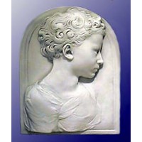 Saint John Baptist Plaque - Lightweight Fiberglass Resin - Indoor/Outdoor