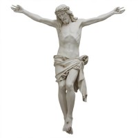 Large Corpus of Christ (Body Only) for Church Altar 60in Lightweight Fiberglass Resin Statue