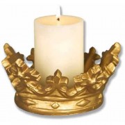 Crown Of Madonna 3in. Lightweight Fiberglass Resin Indoor/Outdoor Church Statuary