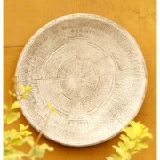 Plate Wheat 21in. Fiberglass Resin Indoor/Outdoor Garden