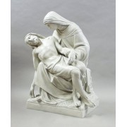 Pieta By Daprato 42" Realistic Colors - Fiberglass Resin Indoor/Outdoor Garden Statue