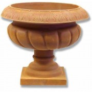 Corr Patio Urn 17.5in. - Fiberglass Resin - Indoor/Outdoor /Sculpture