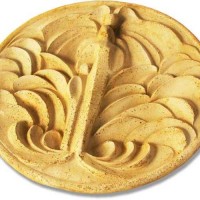 Plate Family 22in. Wide - Fiberglass Resin - Indoor/Outdoor Statue