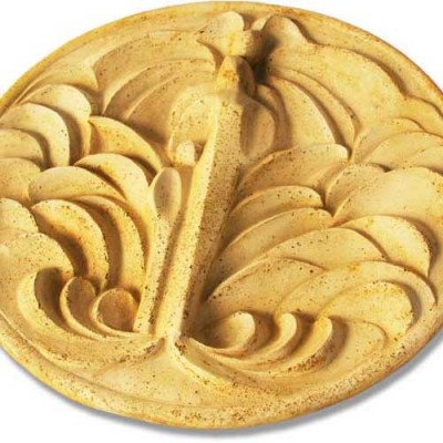 Plate Family 22in. Wide - Fiber Stone Resin - Indoor/Outdoor Statue -  - FS8112