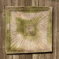 Radiant Square Frame 25in. - Fiberglass Resin - Indoor/Outdoor Statue
