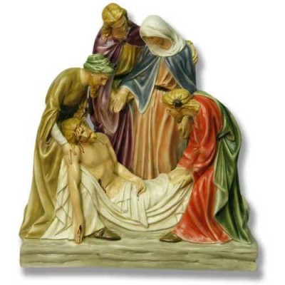 Jesus Is Buried Station # 14 - Fiberglass - Outdoor Statue -  - F7754RLC