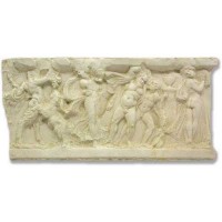 Bacchanale Frieze - Right Facing - Fiberglass Resin - Indoor/Outdoor Statue
