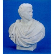 Brutus Robed Bust 33in. Fiberglass Resin Indoor/Outdoor Garden Statue Brutus Robed Bust 33in. Fiberglass Resin Indoor/Outdoor Garden Statue