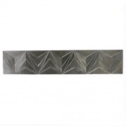 ZIG ZAG PLAQUE Fiberglass Resin Indoor/Outdoor Garden Statue