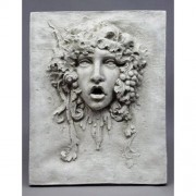 Vappa Plaque 29in. - Fiberglass Resin - Indoor/Outdoor Garden