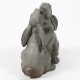 Hugging Bunnies - Fiber Stone Resin - Indoor/Outdoor Statue/Sculpture -  - FS8674
