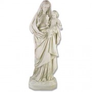 Our Lady Blessed Sacrament Mary 67in. Lightweight Fiberglass Resin Outdoor Statue