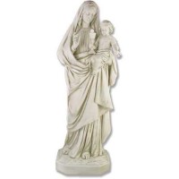 Our Lady Blessed Sacrament Mary 67in. Lightweight Fiberglass Resin Outdoor Statue