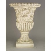 Inspiration Patio Urn 30in. - Fiberglass Resin - Indoor/Outdoor