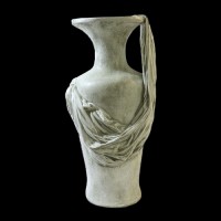 Drape Water Urn Fiberglass Resin Indoor/Outdoor Garden / Patio Statue