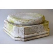 Statue Display Base/Riser For Jar 8.5in. - Lightweight Fiberglass Resin - Indoor/Outdoor