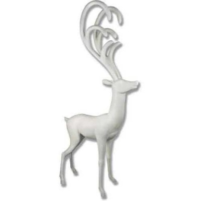 Fantasy Deer - Forward 87in. Fiberglass Indoor/Outdoor Statue -  - F7082