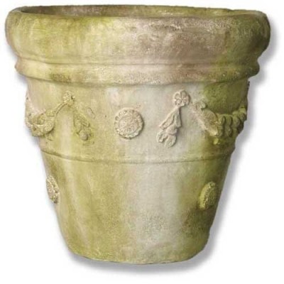 Boboli Garden Sm 13in. Fiberglass Indoor/Outdoor Garden Pot -  - F69599