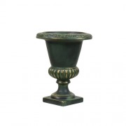 10 Smooth Urn 12.5in. High  (R) Fiberglass Resin Indoor/Outdoor Garden / Patio